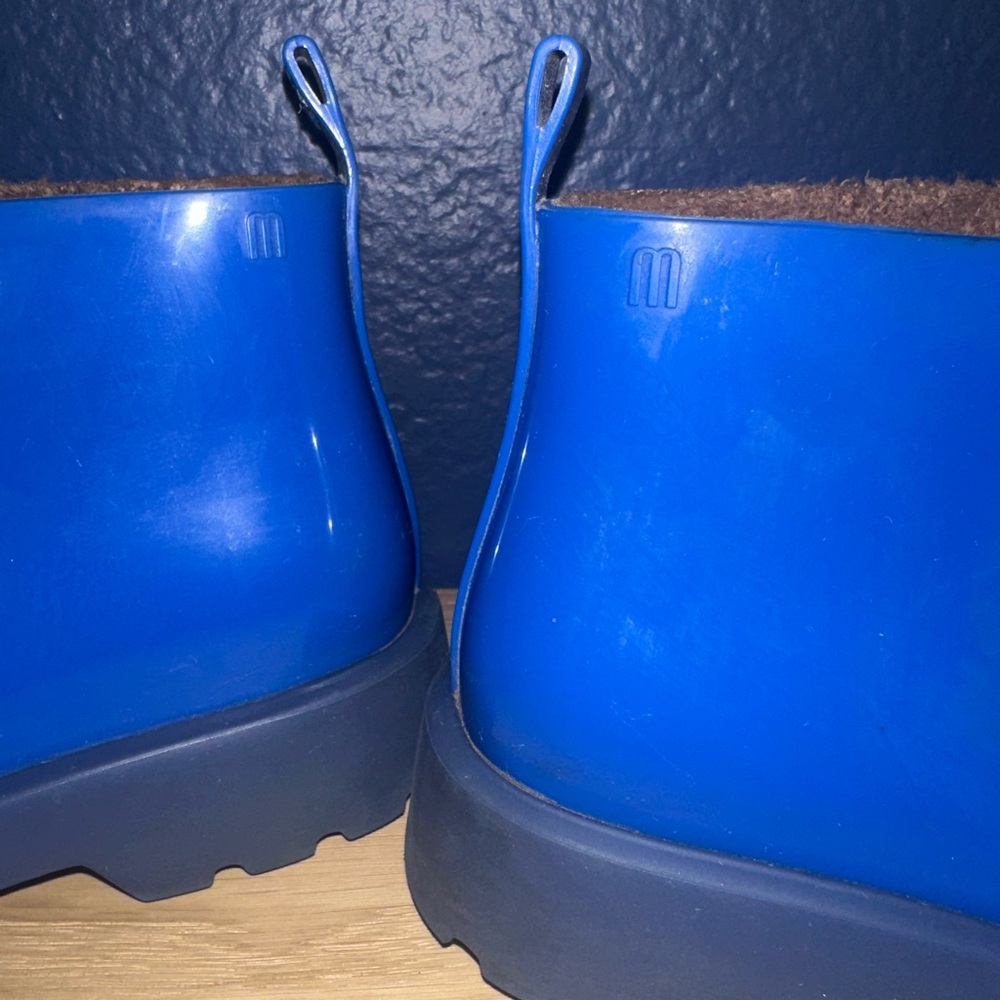 Mini Melissa ankle rain boots with lining - Picture 4 of 6